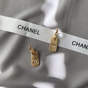 Authentic Chanel reworked earrings